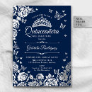 Search for bling quinceanera invitations 15th birthday