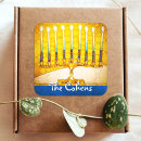Search for gold menorah stickers Chanukah