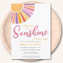 Search for sunshine pink invitations Cute