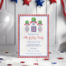 Search for american flag party invitations Watercolor