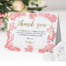 Search for sweet 16 thank you cards Girly