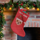 Search for sloth christmas stockings Red