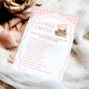 Search for bridal trivia games Rustic
