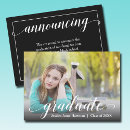 Search for modern graduation announcement cards College university
