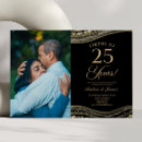 Search for 25 year anniversary invitations Cheers to 25 years