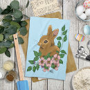 Search for cute bunny tea towels Pink