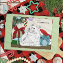 Search for christmas cat tea towels Green
