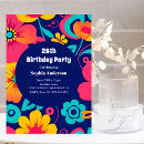 Search for retro flower invitations Botanical