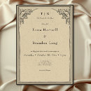 Search for medieval wedding invitations Elegant