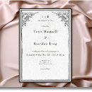 Search for vintage gothic wedding invitations Baroque