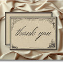 Search for vintage wedding thank you cards Elegant