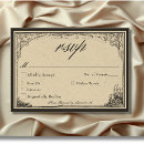 Search for halloween wedding rsvp cards Elegant