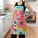Search for sky blue aprons Floral