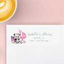 Search for baby panda return address labels Watercolor