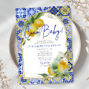 Search for lemon baby shower invitations Amalfi coast