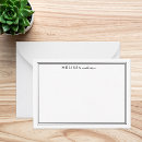 Search for name monogram initials note cards Chic