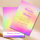 Search for tie dye wedding invitations Modern