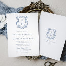 Search for baroque wedding invitations Blue