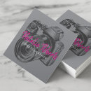 Search for camera business cards Photographer