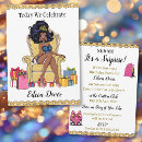 Search for queen birthday invitations Gold