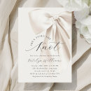 Search for ivory bridal shower invitations Handwritten script
