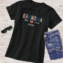 Search for grandma with grandkids names tshirts Promoted to grandma