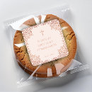 Search for first communion girl stickers Blush pink