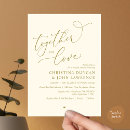 Search for engagement couple bridal shower invitations Black and white