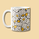 Search for yellow floral mugs Black