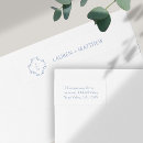 Search for floral monogram return address labels Classy