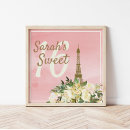 Search for pink eiffel tower posters Flowers