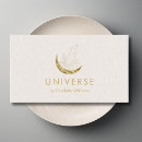Search for moon business cards Crystal