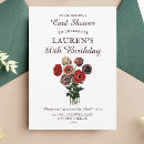 Search for flower border birthday invitations For her