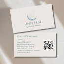 Search for moon business cards Crystal