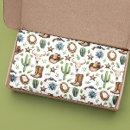 Search for cowboy tissue paper Western