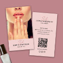 Search for nail salon logo business cards Pink