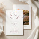 Search for modern rose gold wedding invitations Calligraphy