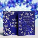 Search for royal blue butterfly invitations Tiara