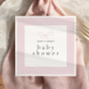 Search for pink plaid napkins For her