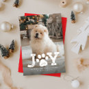 Search for pawed christmas cards Joy