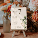 Search for seating chart table cards Botanical