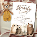 Search for bear baby shower invitations Cute teddy bear