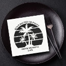 Search for beach wedding napkins Bridal party