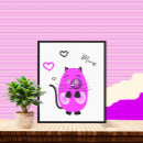 Search for lilac canvas prints Animal