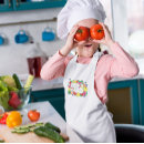 Search for fruit and vegetables aprons For kids