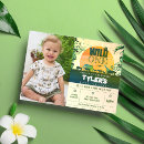 Search for photo 1st birthday invitations Chic