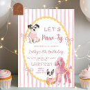 Search for dog pawty invitations For kids