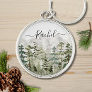 Search for woods round key rings Watercolor