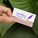 Search for quill business cards Simple