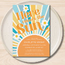 Search for here comes the sun baby shower invitations Sunshine